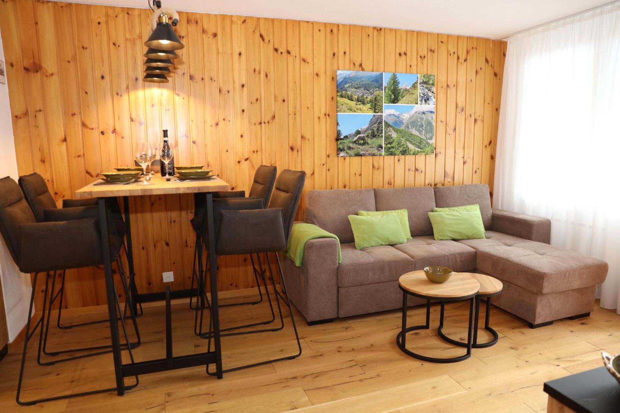 Monte Rosa Taesch, Apartments Mit Wellness Bereich Camera foto